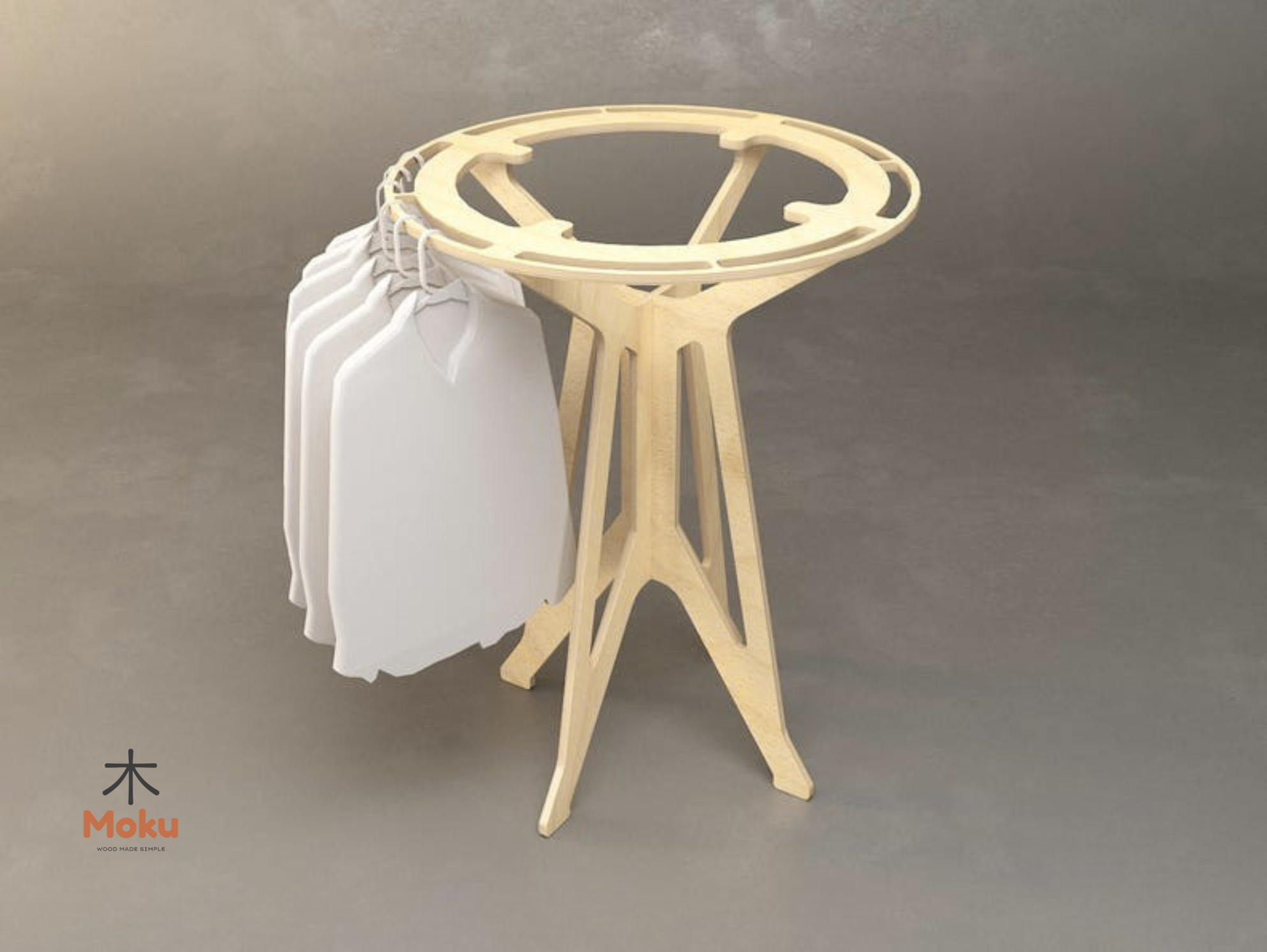 HALO – Round Cloth Hanger - Image 5